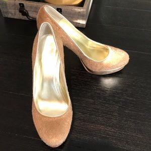 Calvin Klein Gold Stilettos- Size 7 1/2 M